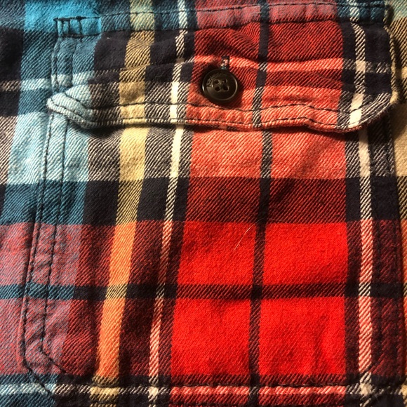 Aeropostale XL plaid men’s shirt long sleeve 100%cotton - Picture 6 of 9